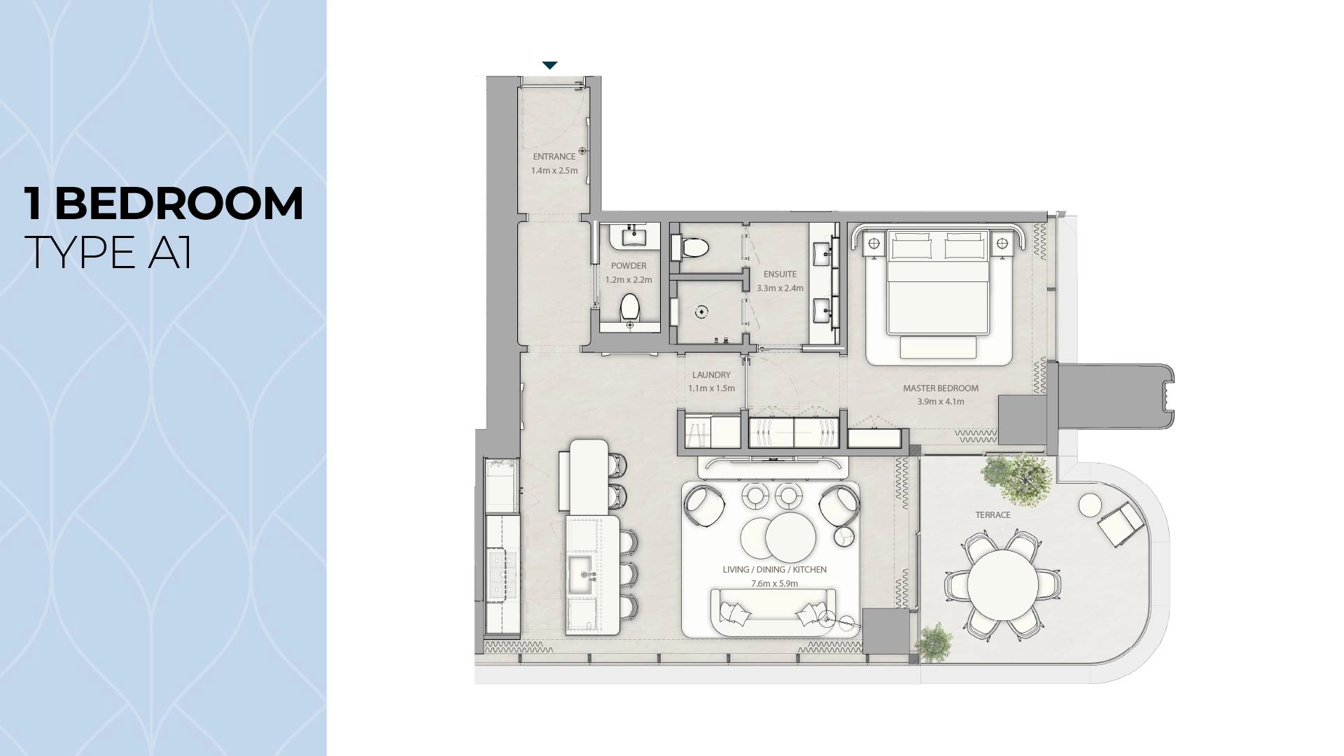 1 BR