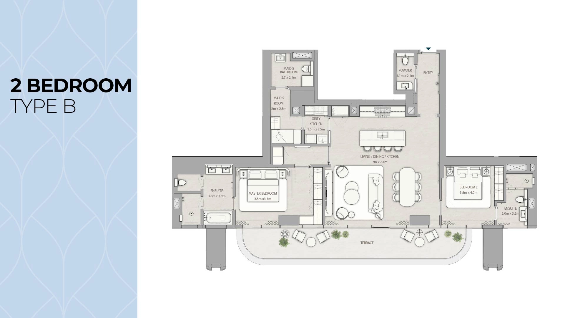 2 BR