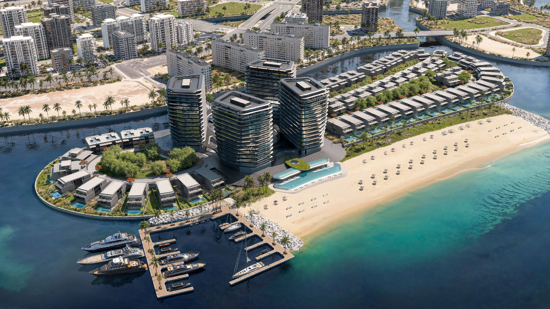 Waterfront promenade and elite lifestyle at Brabus Island Abu Dhabi