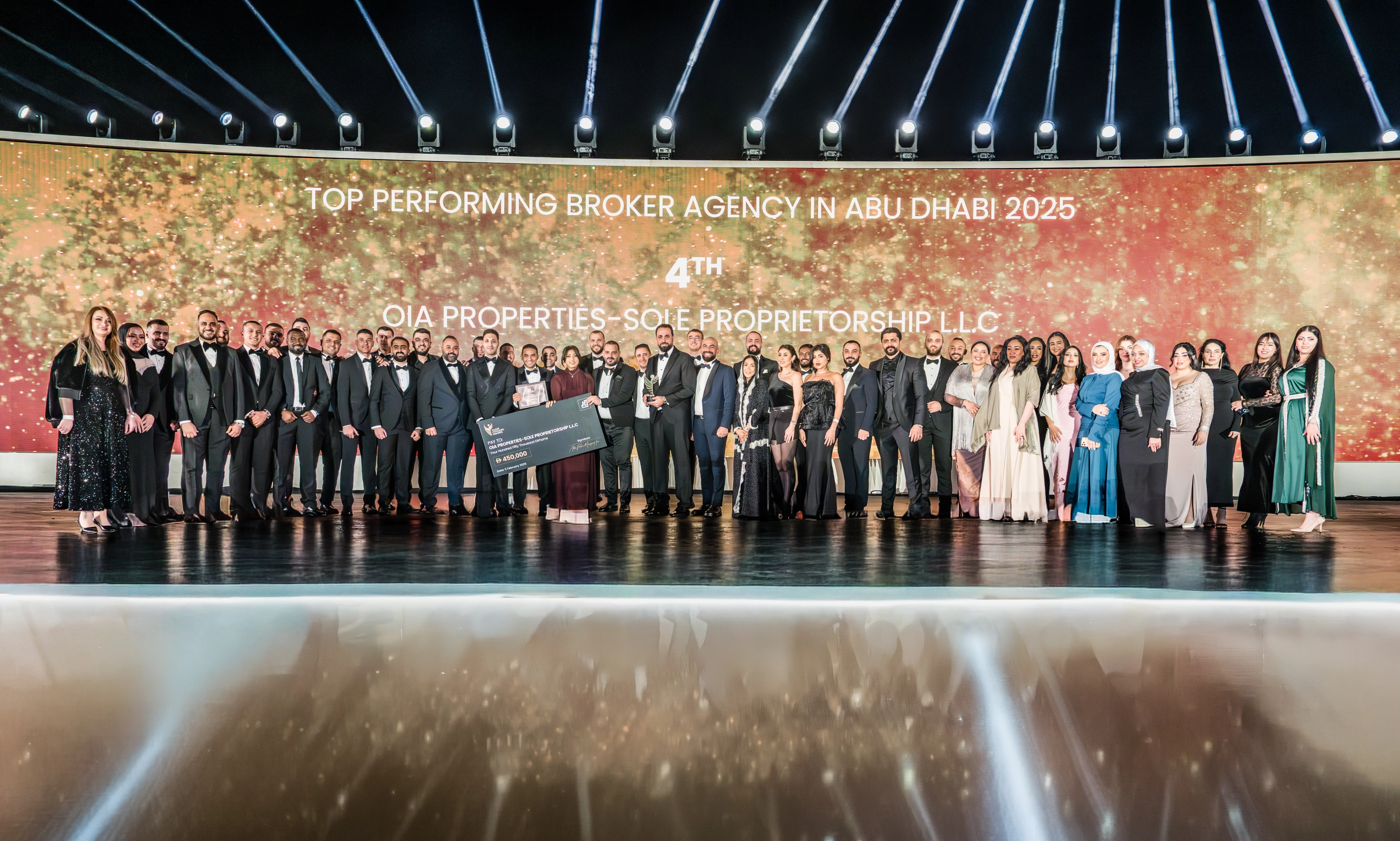 Oia Properties is Ranked 4th in Aldar Honours Awards 2025