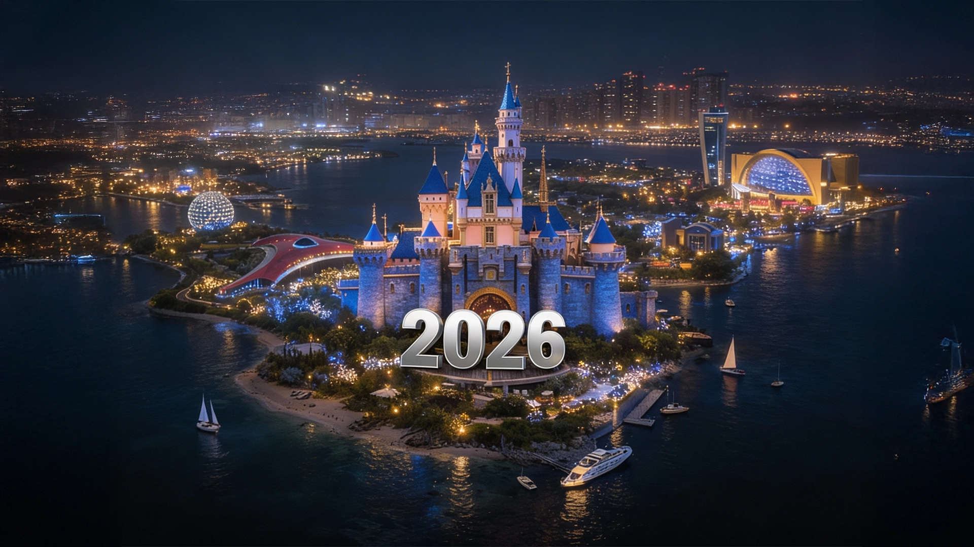 Yas Island in 2026: Why Everyone’s Talking About “Disney, Harry Potter, and the Sphere”