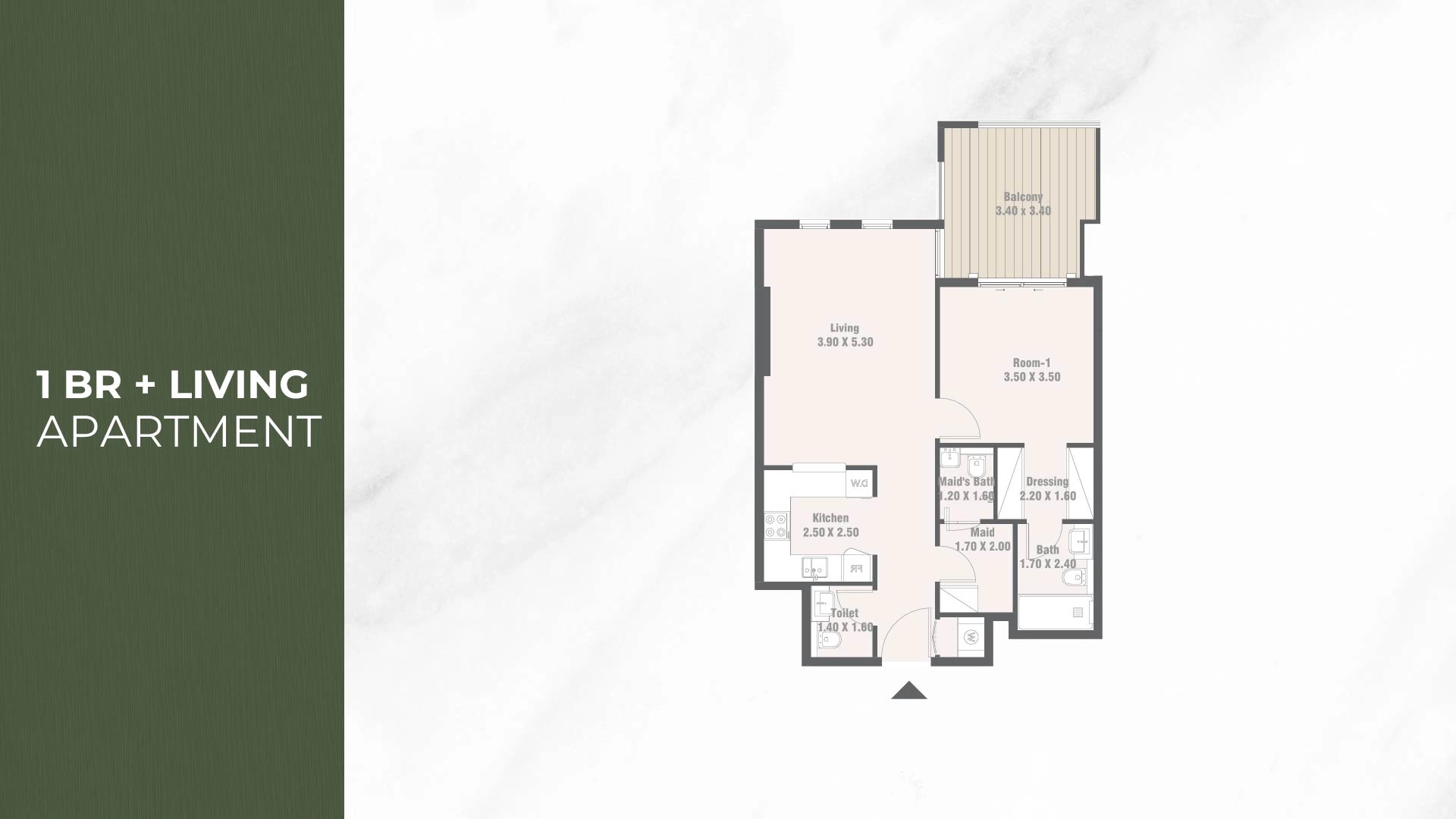 1 BR