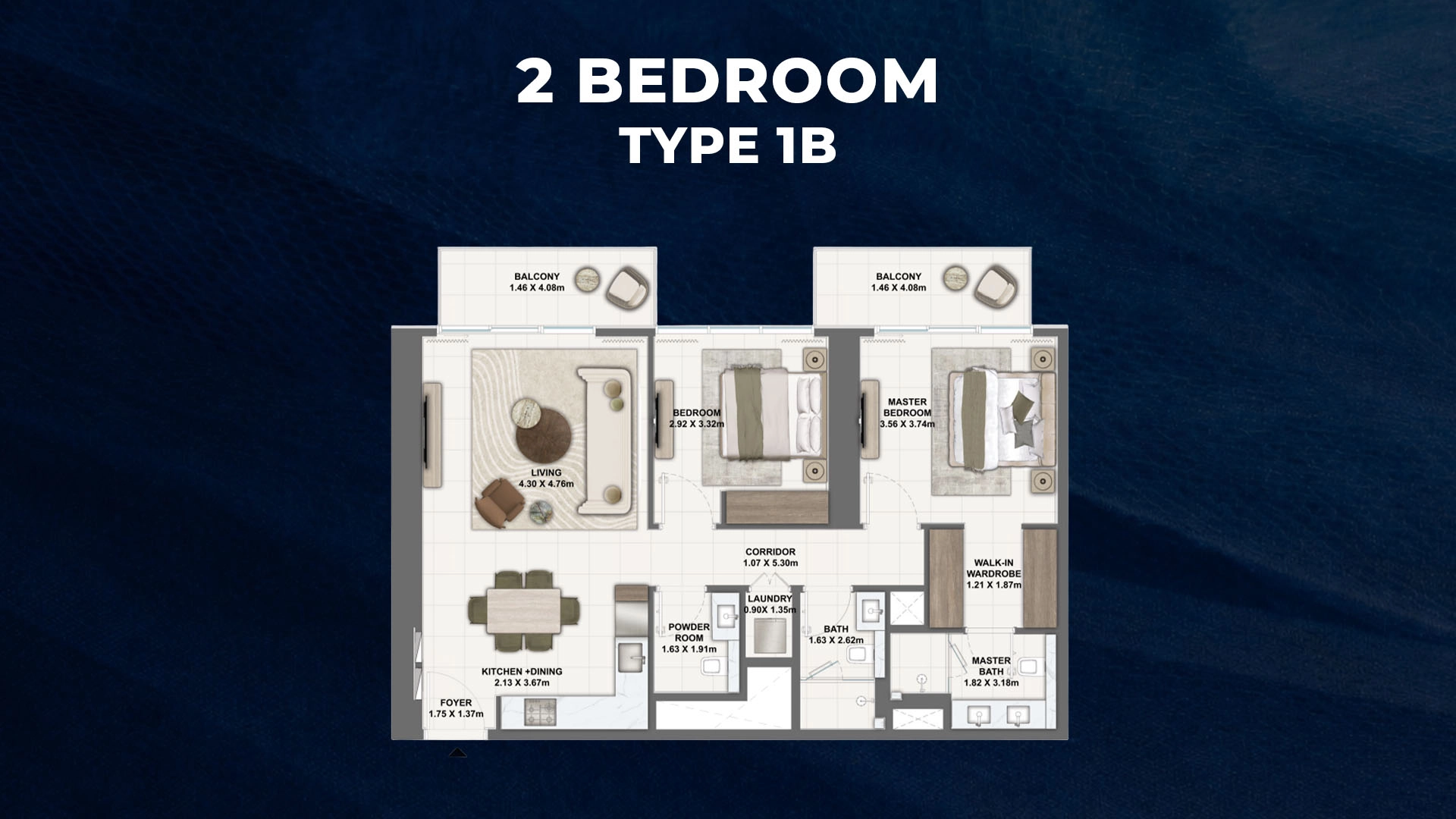 2 BR - Type A