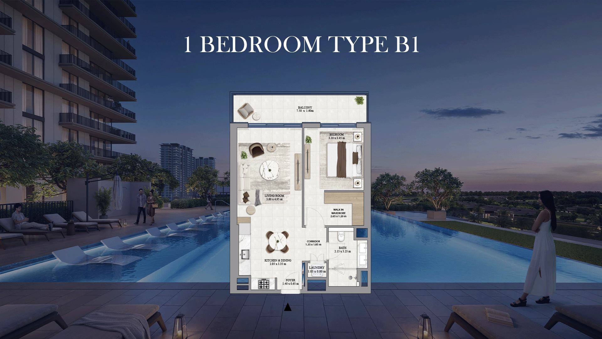 1 BR - Type A