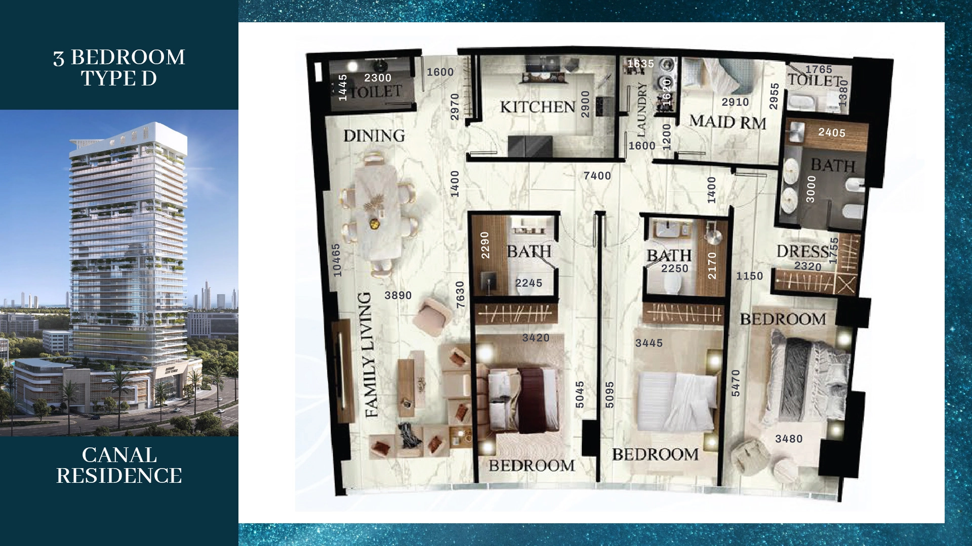 3 Bedroom Plan 4