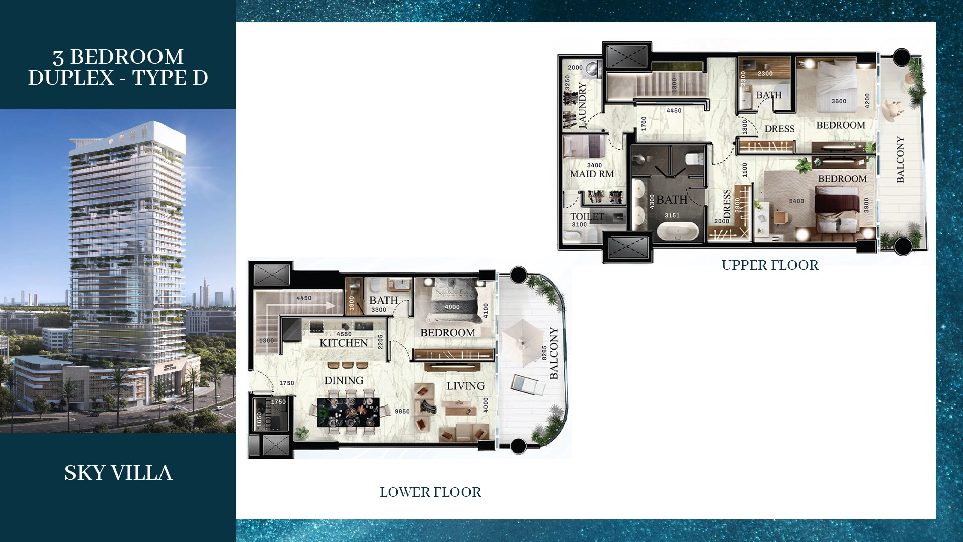 3 Bedroom Plan 8