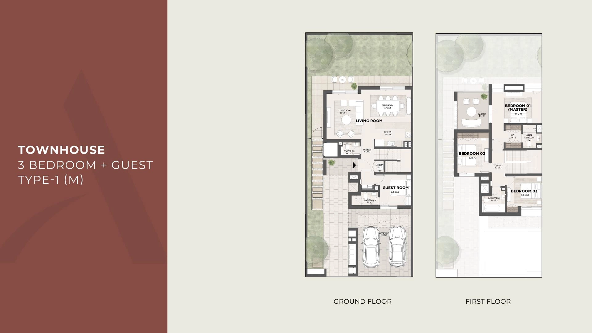 3 BR Townhouse