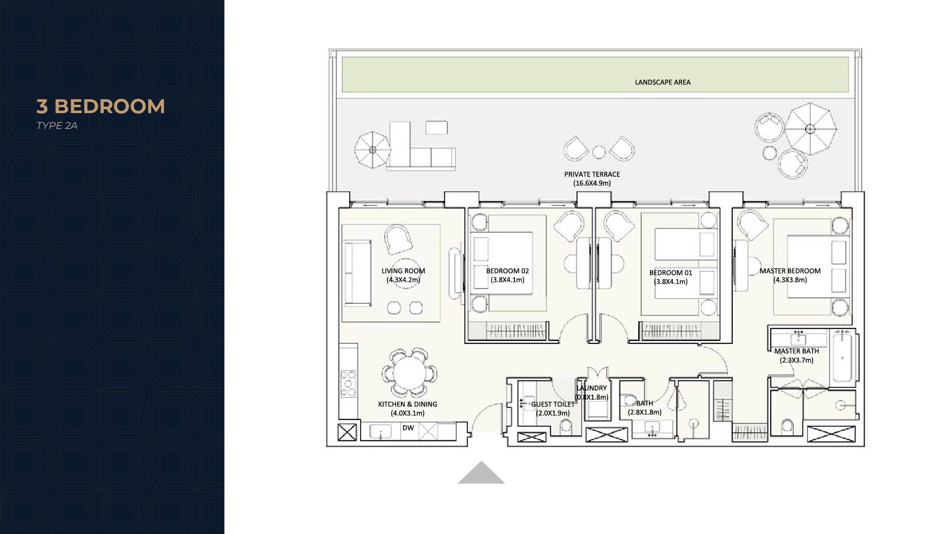 3 BR