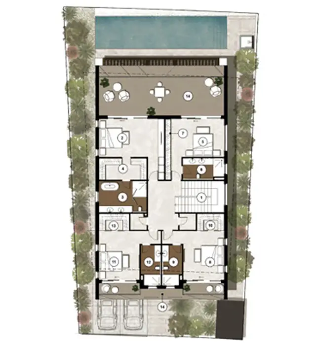 4 BR - Type A