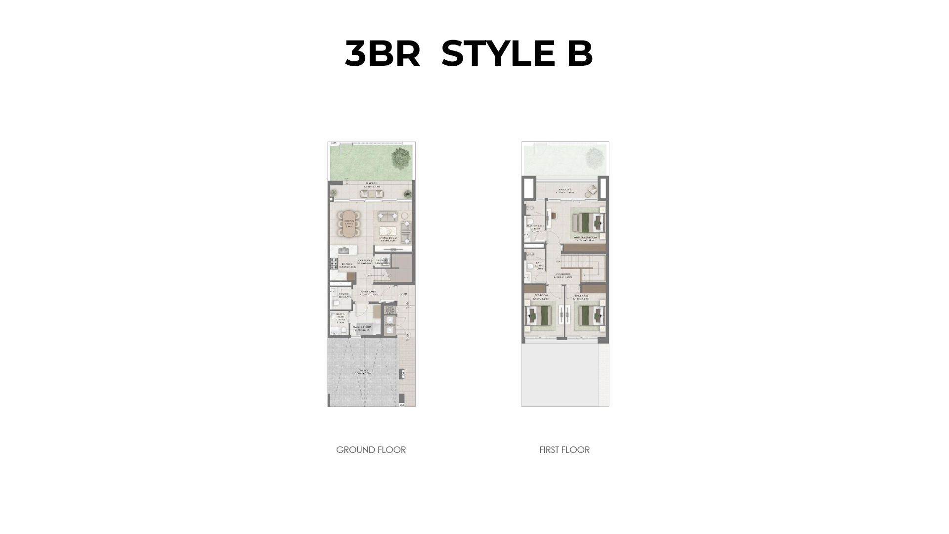 3 BR - Type B