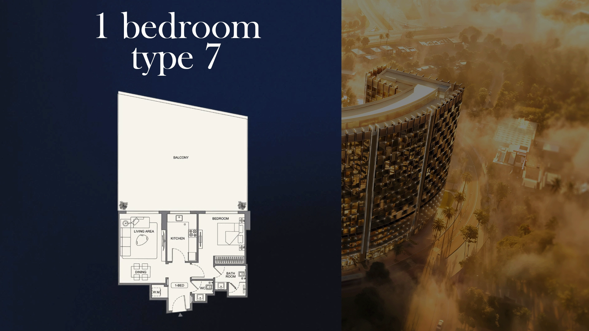 1 BR - Type A