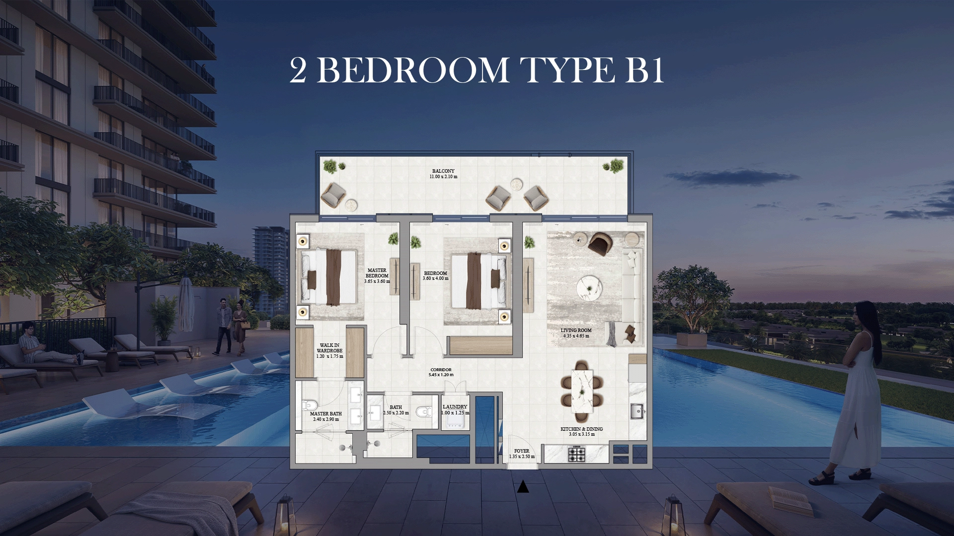 2 BR - Type A