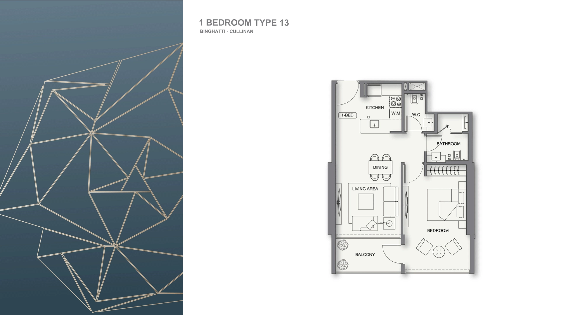 1 BR - Type A
