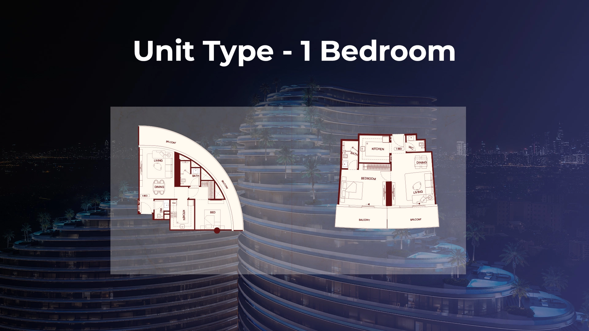 1 BR - Type A