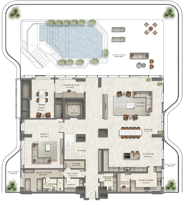 5 BR - Type A