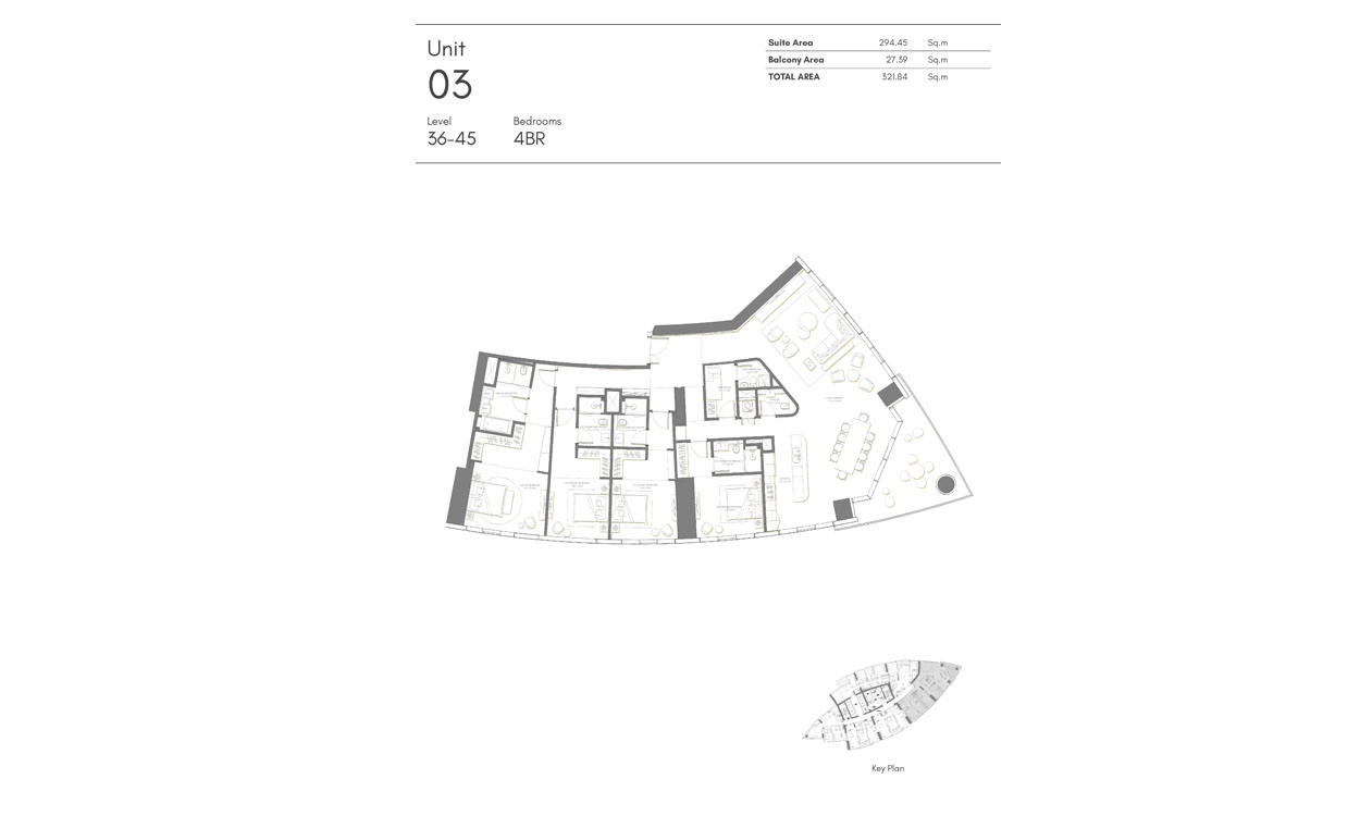 4 BR - Type A