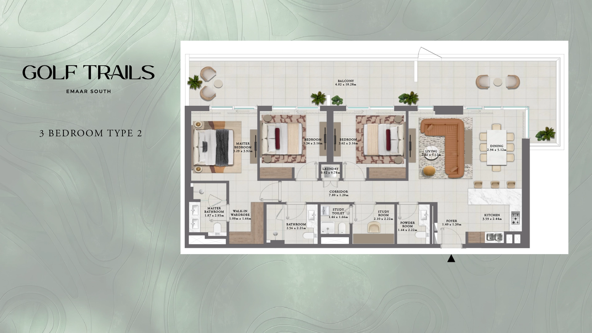 3 BR - Type A