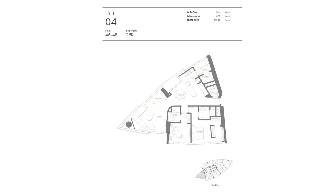 2 BR - Type A