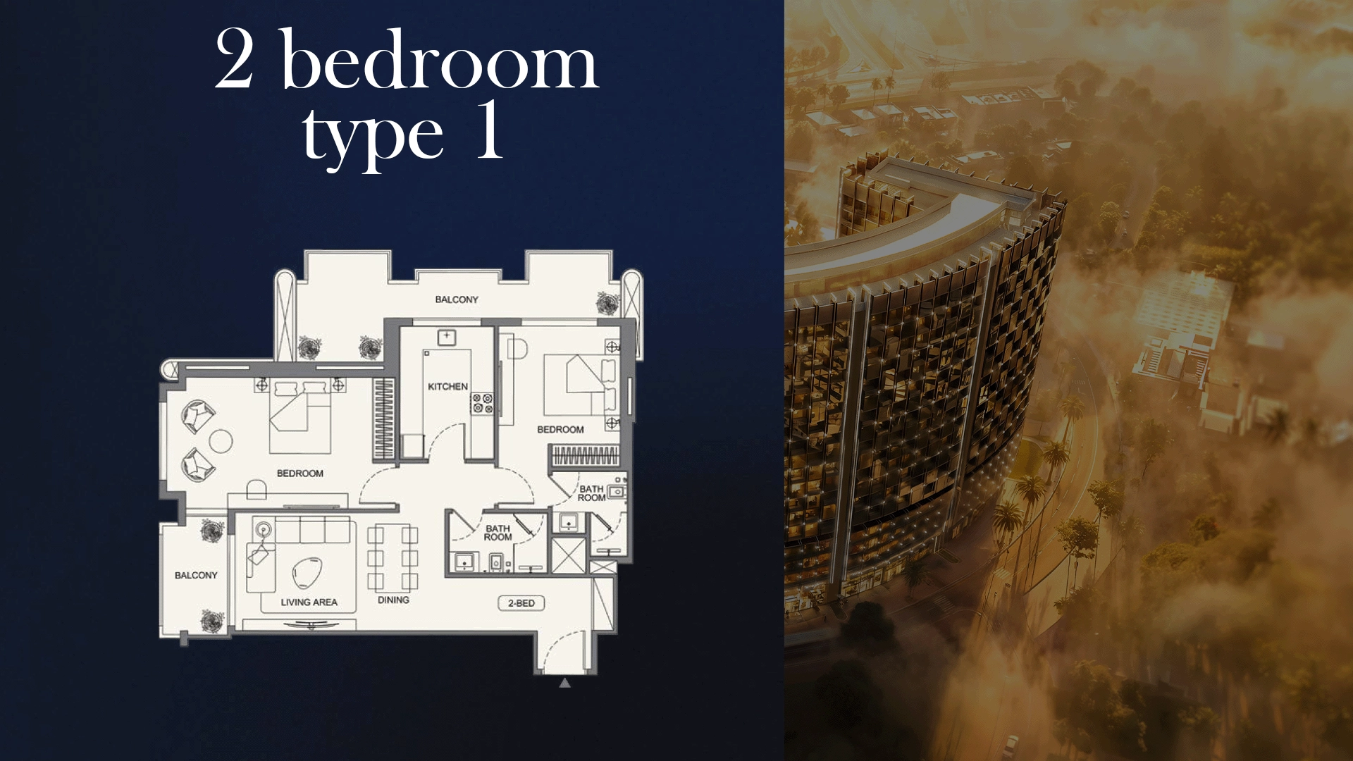 2 BR - Type A