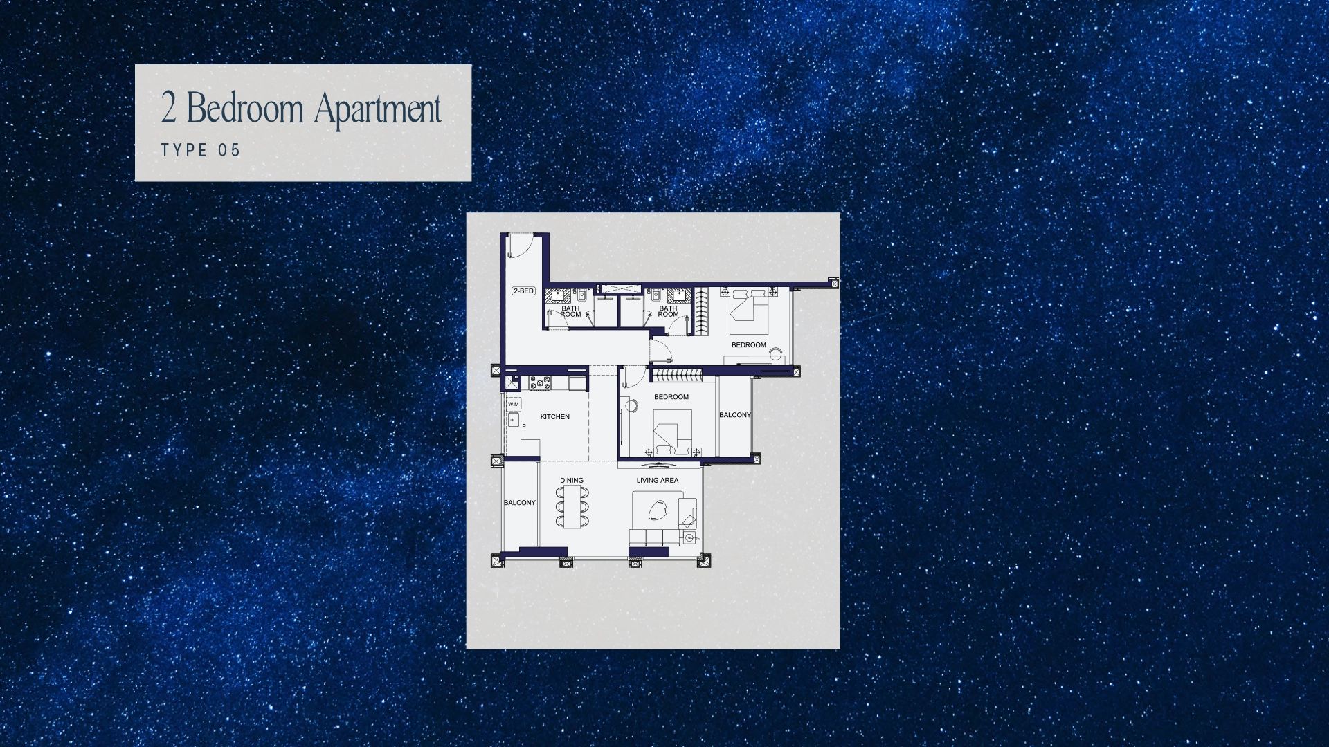 2 BR - Type A