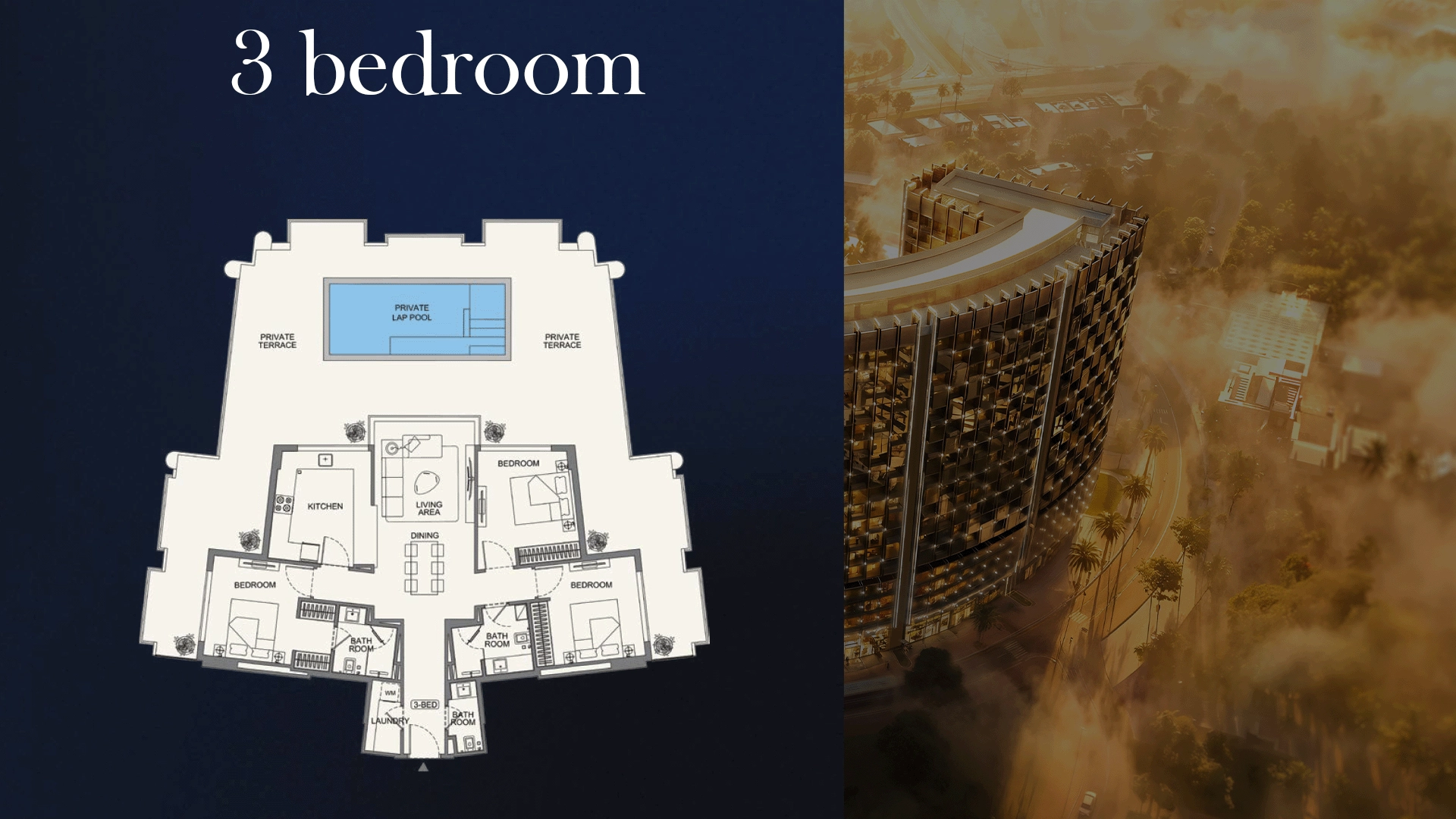3 BR - Type A