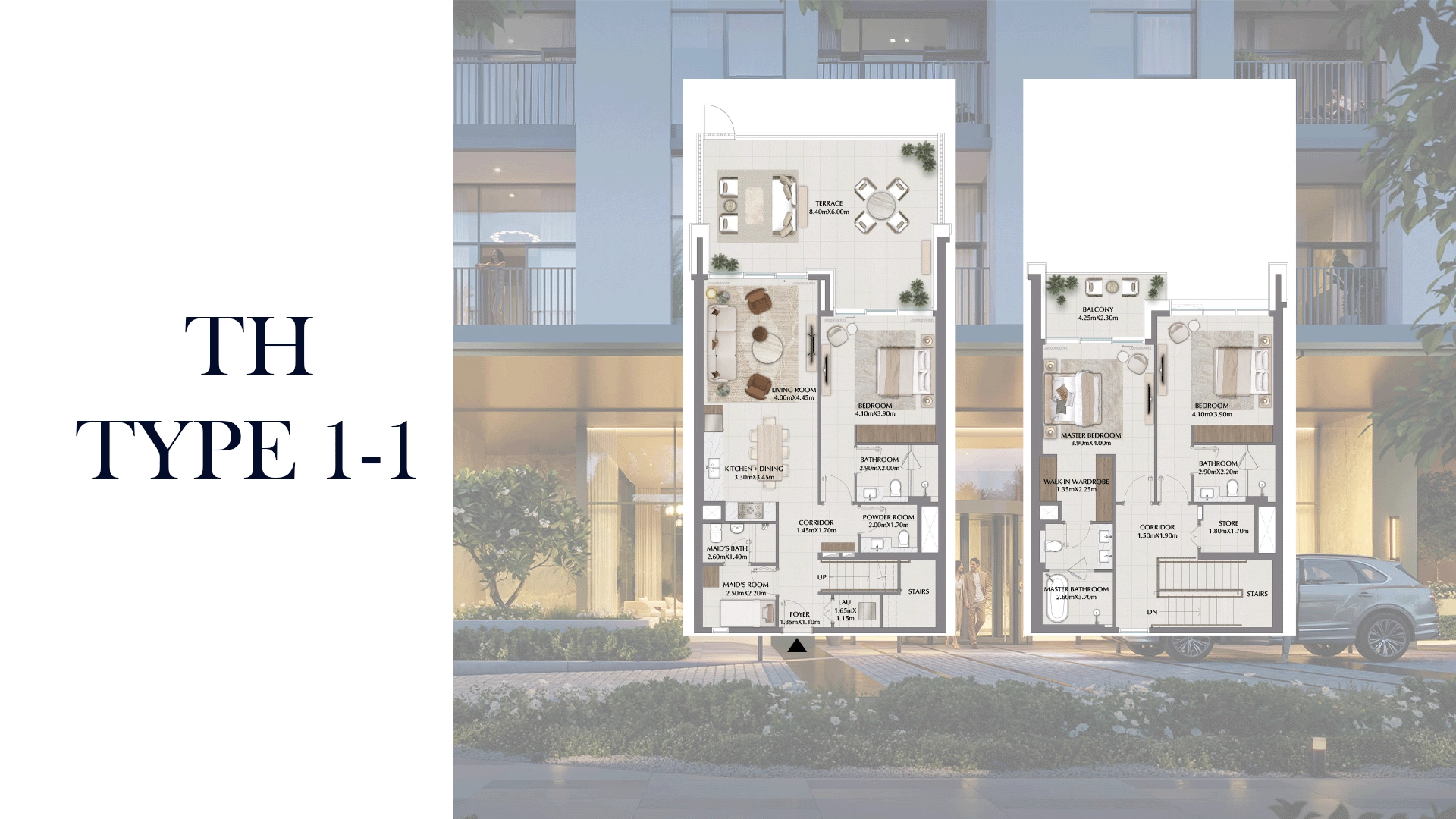 3 BR Townhouse