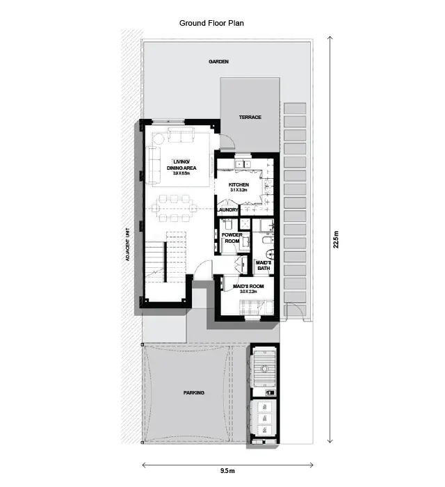 3 BR - Type B