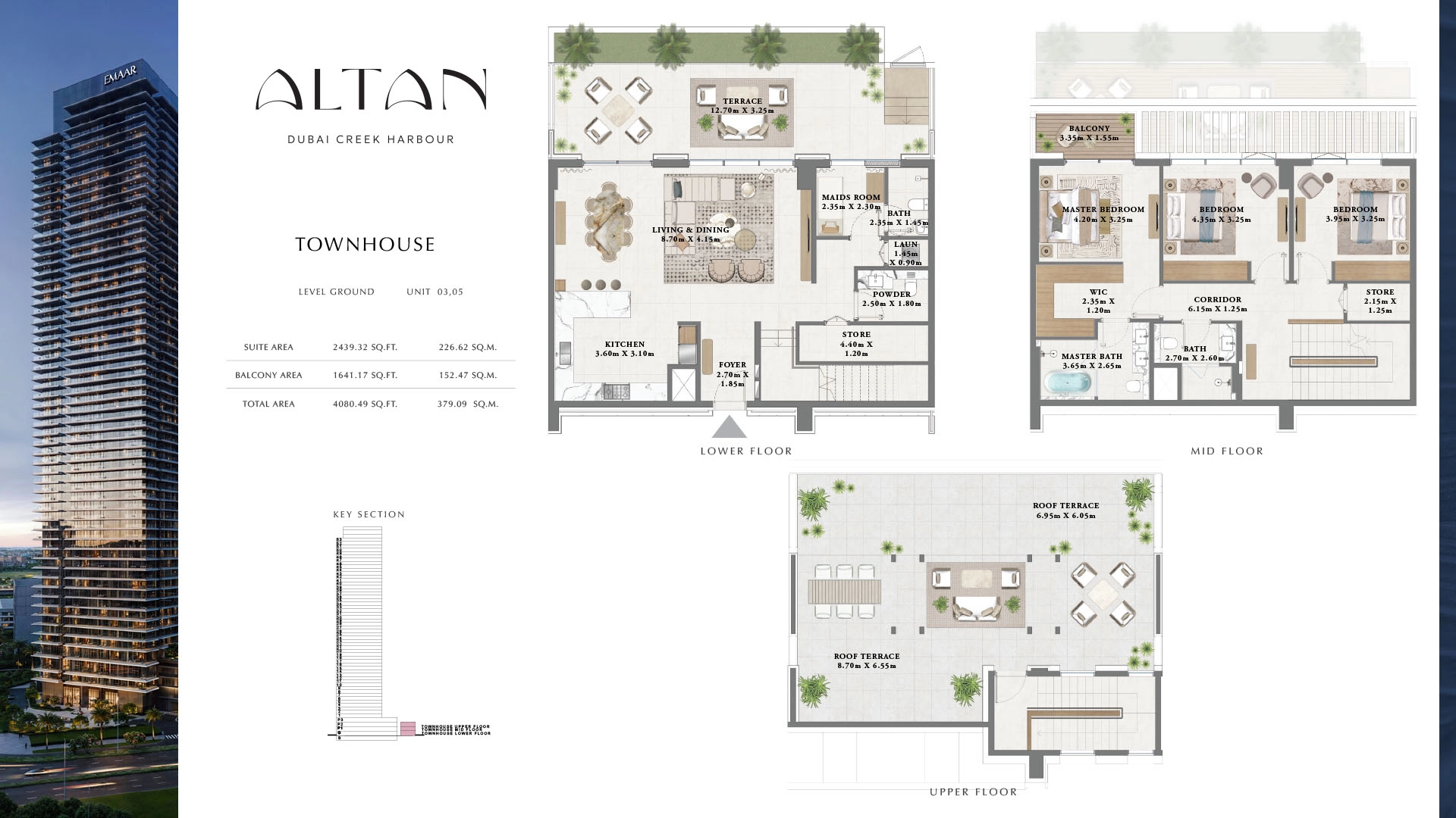 Altan Dubai Creek | Waterfront Apartments