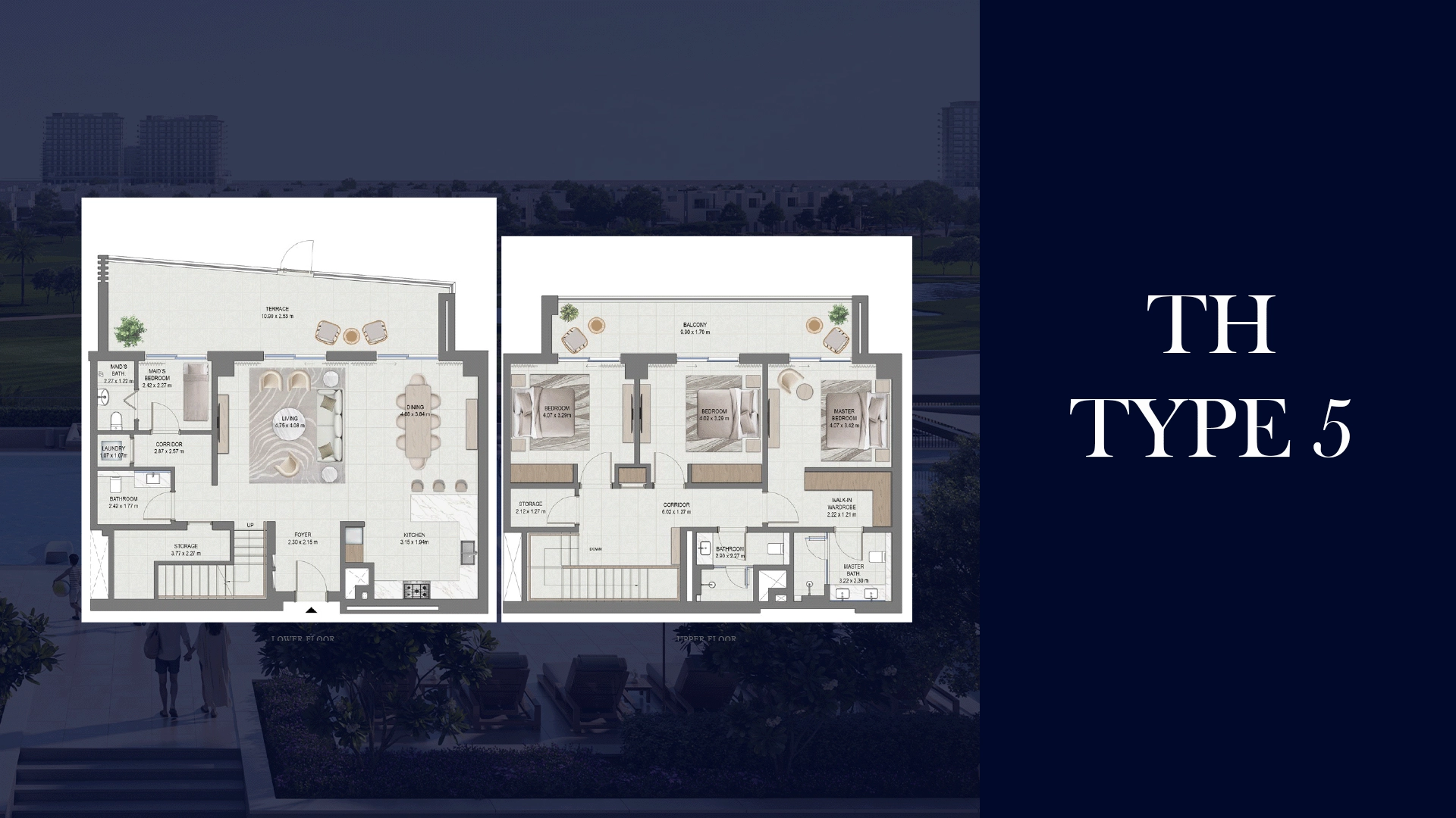 3 BR Townhouse