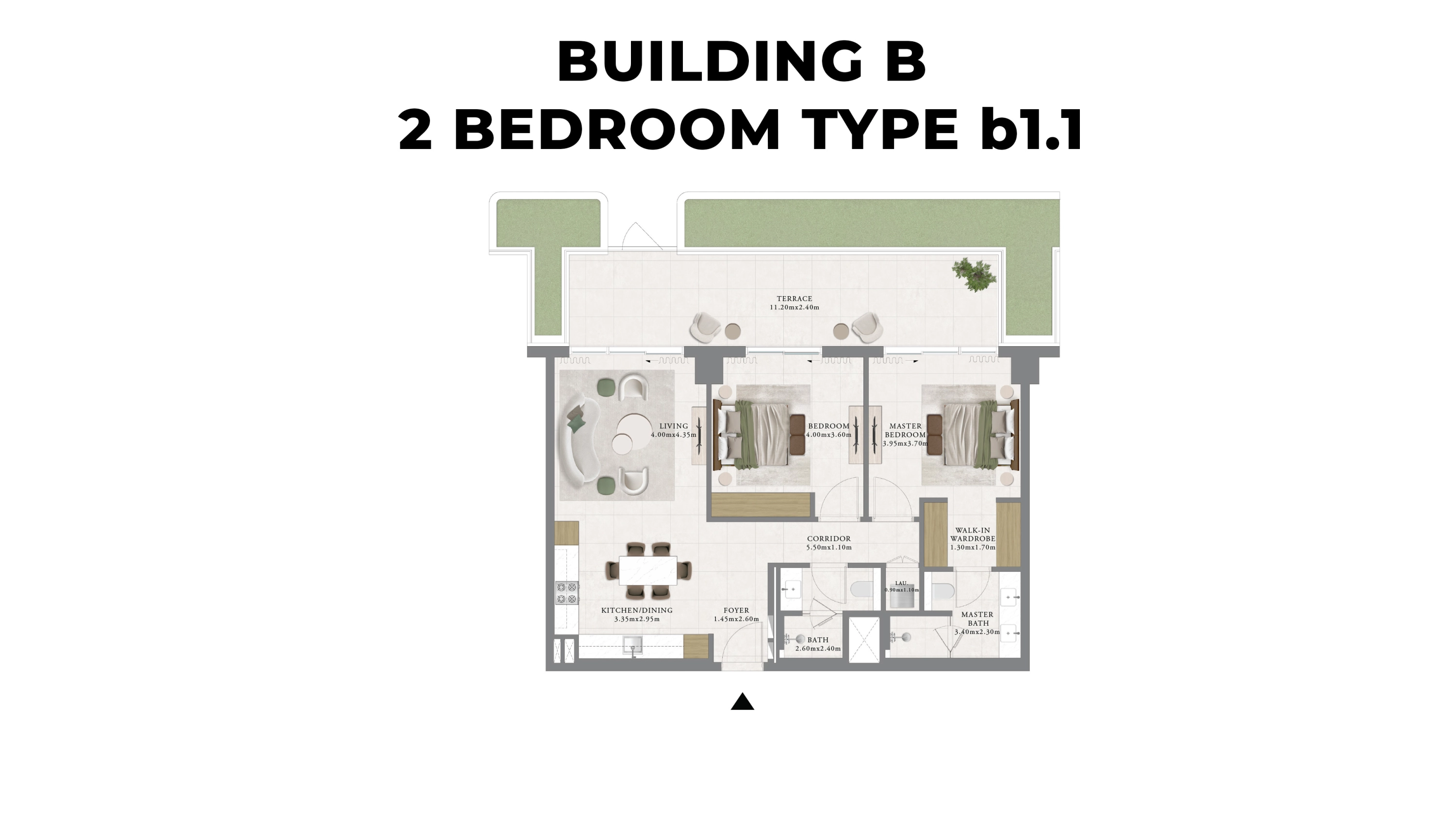 2 BR - Type B